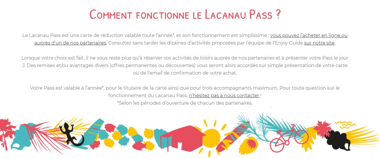 Rédaction web et optimisation SEO - site internet Lacanau Pass